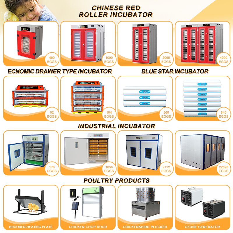 WONEGG Solar Automatic Chicken Eggs Incubator and Hatches for 9 25 32 64 88 200 240 300 352 880 1056 1500 2000 4000 15000 Eggs