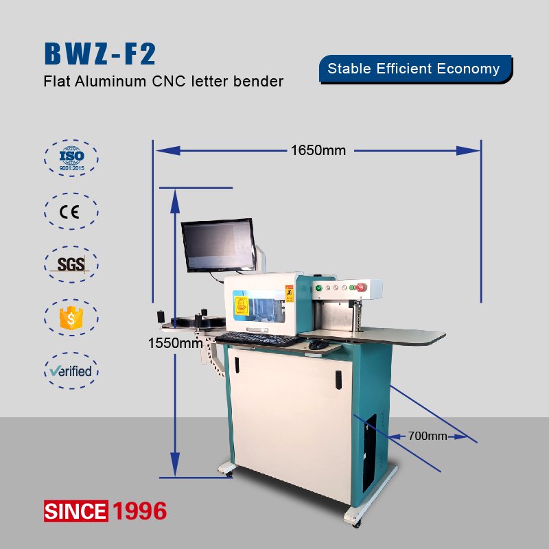 BYTCNC Automatic 3D Sign Letter Making CNC Channel Letter Bending Machine High-accuracy Channel Letter Bender Machine