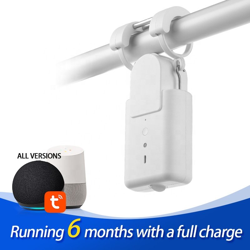 App Controlled Motorized Curtain Accessory Smart Blinds Motor Automatic Curtain Opener Smart Curtain Drivers for Hotels