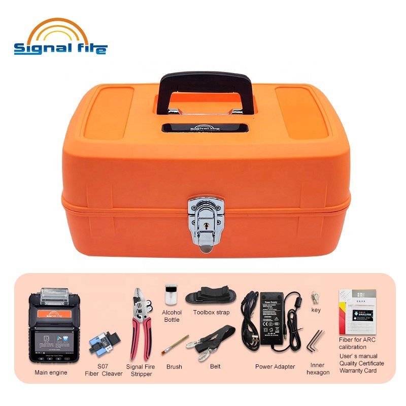 Ai6c signal Fire Splicing Machine Ai6c Optical Fiber Optic Fusion Splicer Ai6c+ Ai-6c +ai6c