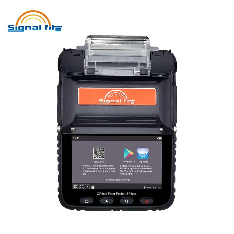 Ai6c signal Fire Splicing Machine Ai6c Optical Fiber Optic Fusion Splicer Ai6c+ Ai-6c +ai6c