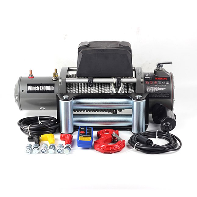 Best Selling High Quality12000lbs 12V/24V Winch 5 Ton Winch12v Winch Winch Electrical for Sale