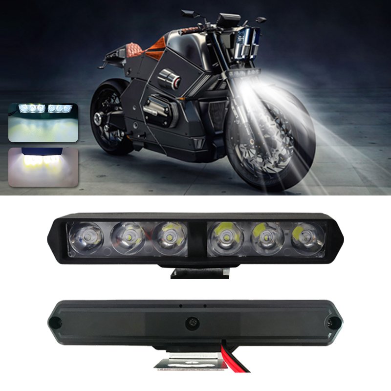 Scooters Auxiliary Spot Lights Motorcycle Lighting Systems Car Auto Motor Work Light Bar Universal Atv Motorcycle Led Headlights