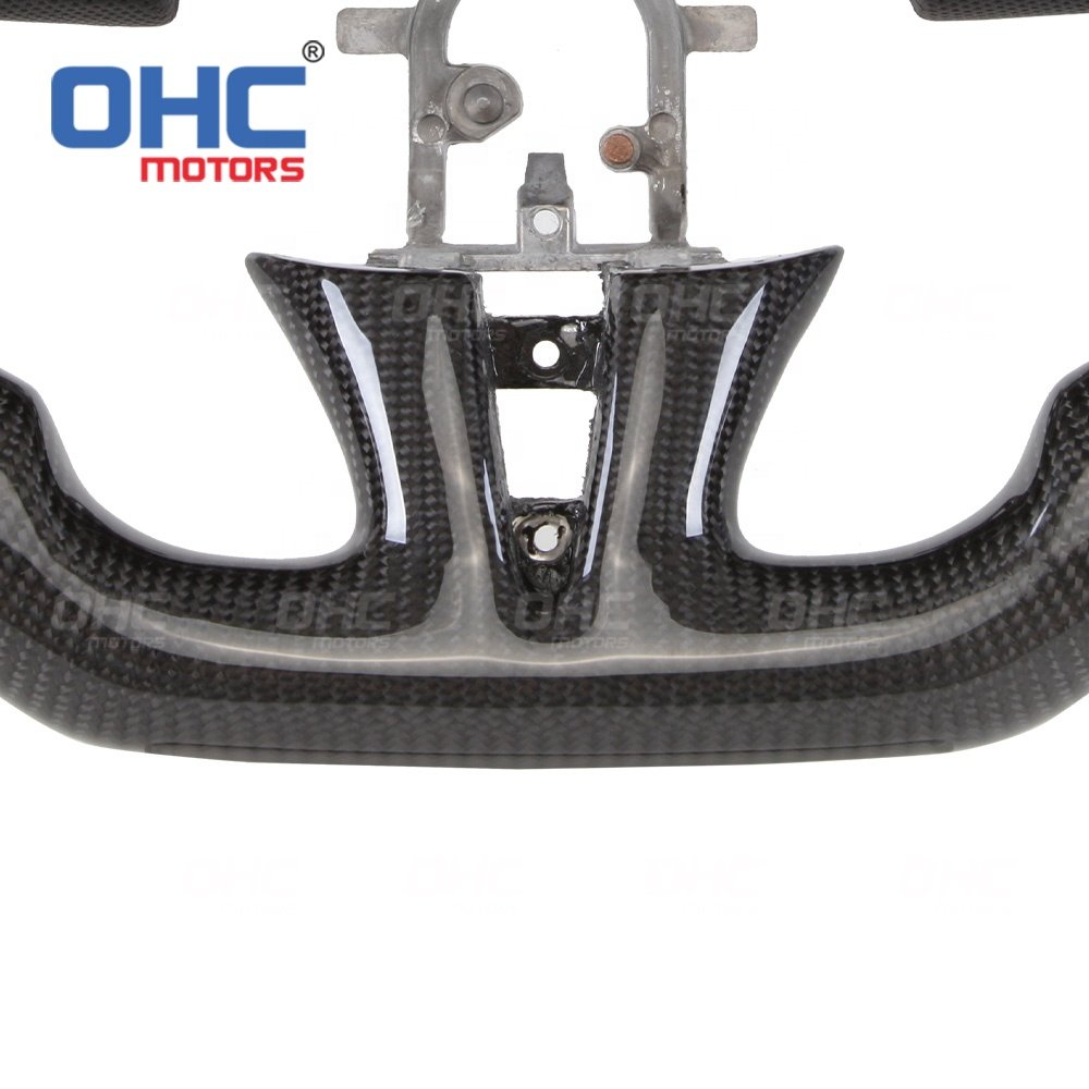 Ohc Motors Handmade Steering Wheels for Infiniti Q50 S Q50s Exhaust Real Carbon Fiber Steering Wheel
