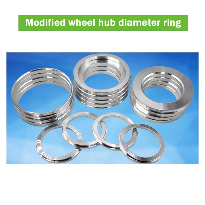 Wheel Hub Ring Wheel Hub Bearing 78.1 Od 66.1 Id Aluminum Auto Parts Wheel Center Ring for Car