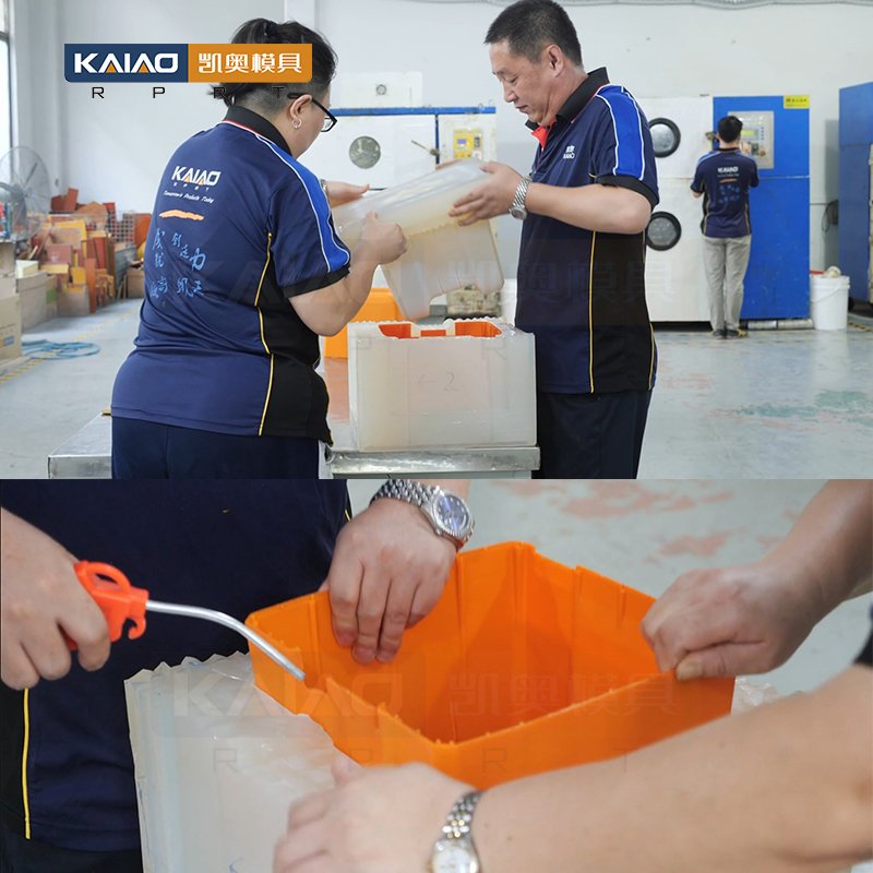 KAIAO China Factory Plastic Casting Forming Similar ABS Motor Parts PU Vacuum Casting Prototype Machining Service