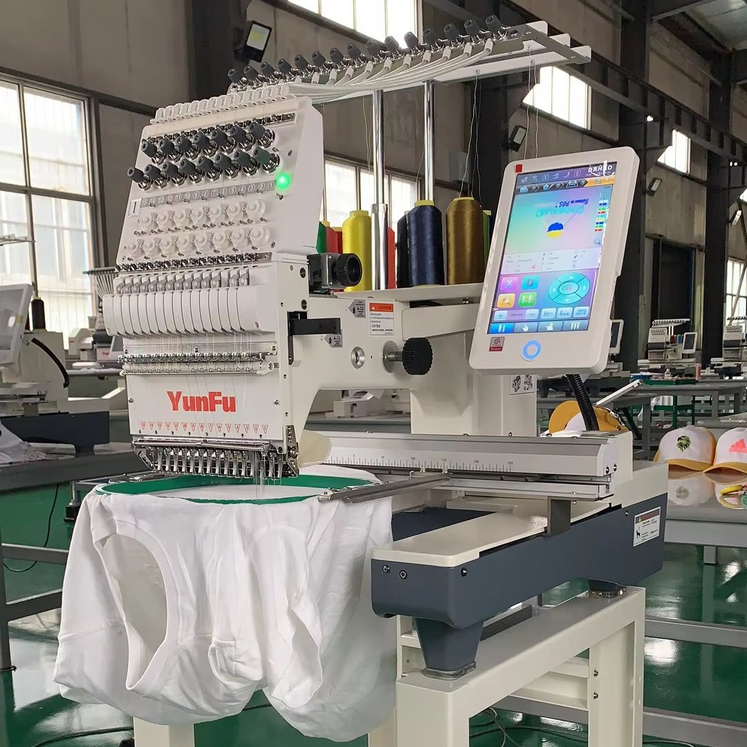 Original MT-1201/1501 Commercial Heavy Embroidery Machine Auto Tension New Condition with Core Motor Engine Discount Sales
