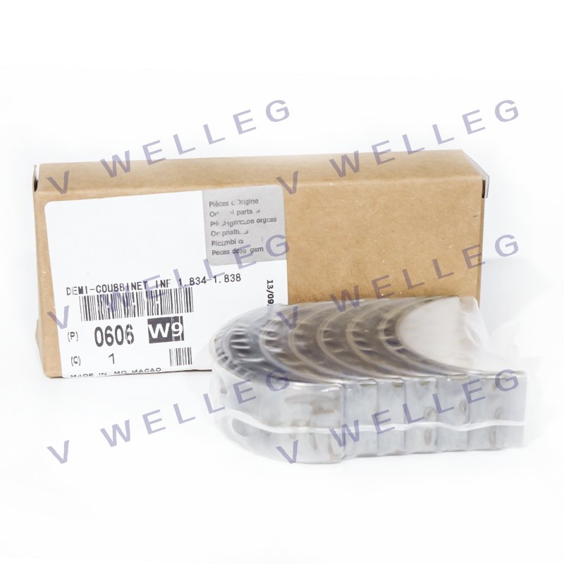 Car Automotive Parts Crankshaft Connect Bearing Half Main Bearings 0606W9 for Peugeot 207/308/5008 Citroen C4/C4 PICASSO