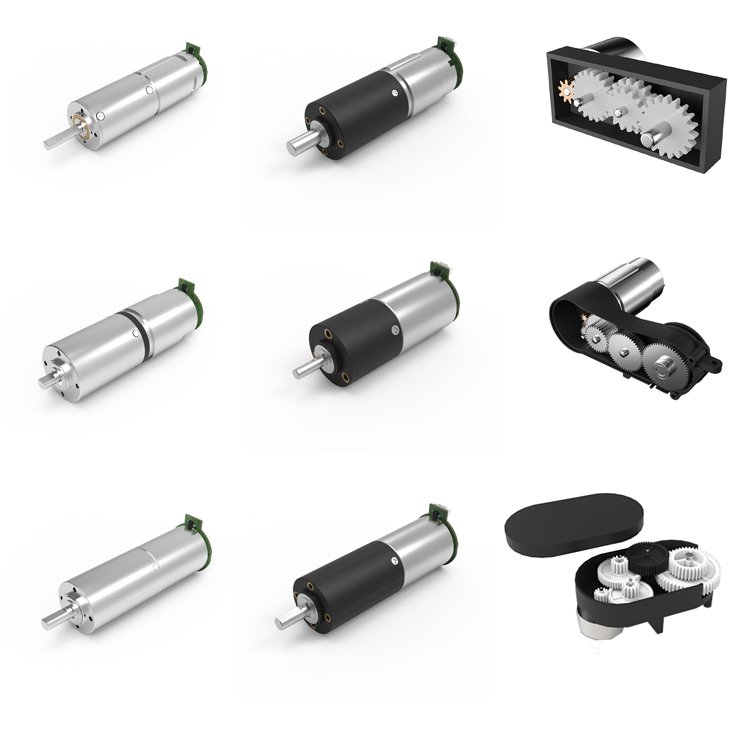 12V 24V Small Mini Micro DC Gear Motor Reduction Worm Planetary Gearbox Torque 12 Volt Brushless Motor