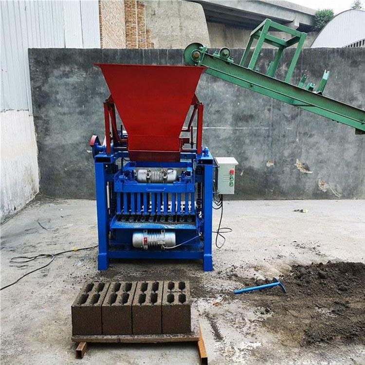 Semi Automatic Interlocking Soil Cement Brick Making Machine 4-35 Concrete Blocking Making Machine Lowest Price Philippines