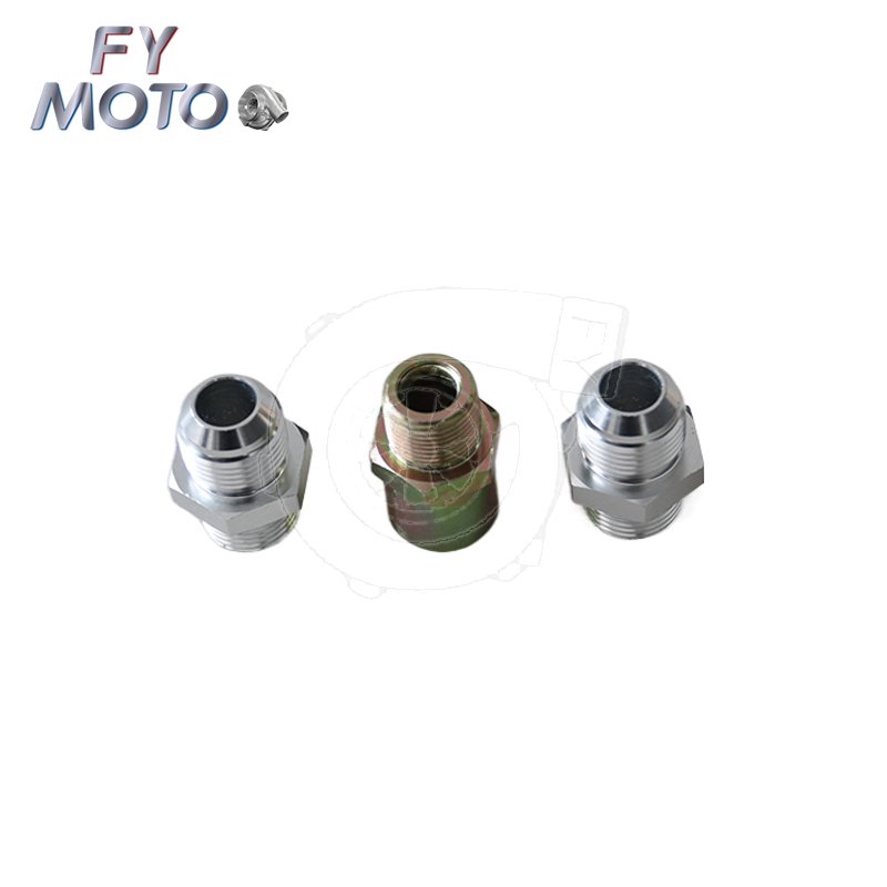 Oil Cooler Filter Sandwich Plate Thermostat Adaptor AN10 Fittings 3/4" 16-UNF Oil Filter Oil Adapter