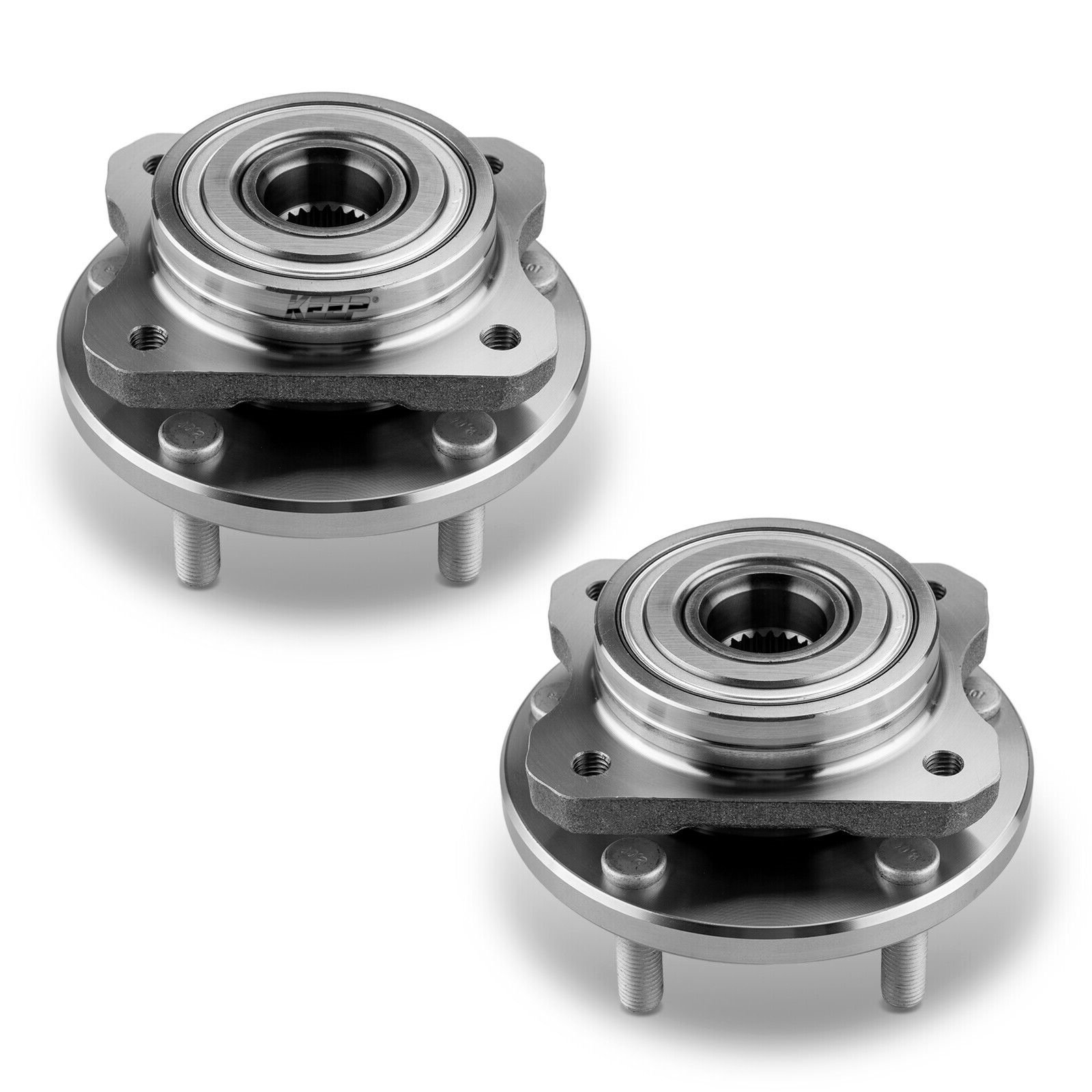 513123 Front Wheel Bearing and Hubs for 96-07 Dodge Caravan Chrysler Town & Country Plymouth 2.4L-3.8L