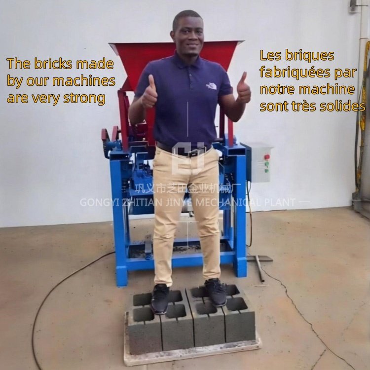 Paver Paving Interlock Hourdis Building Hollow Cement Concrete Brick Block Making Machine to Make Cement Blocks