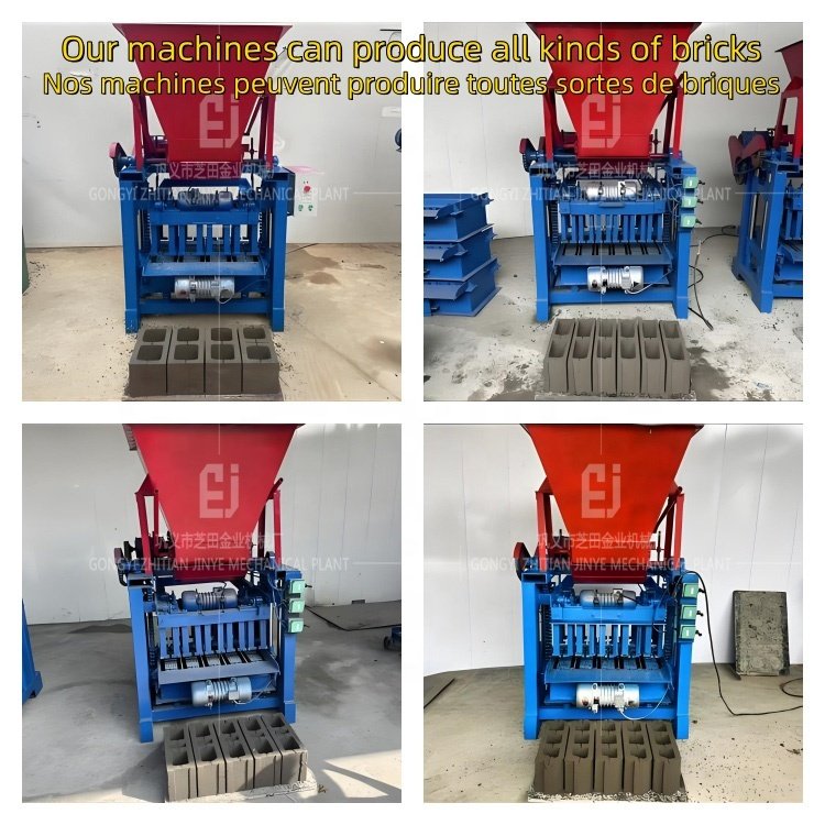 Paver Paving Interlock Hourdis Building Hollow Cement Concrete Brick Block Making Machine to Make Cement Blocks