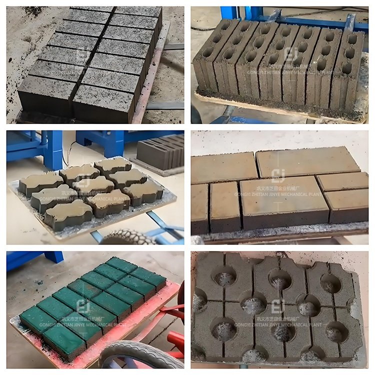 Paver Paving Interlock Hourdis Building Hollow Cement Concrete Brick Block Making Machine to Make Cement Blocks