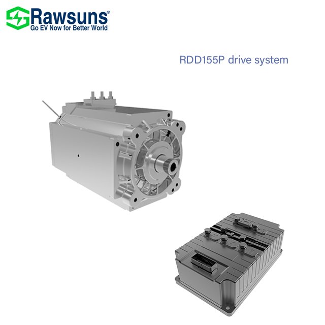 Rawsuns Ev Car Conversion Kit Electric Motors 15kw 72v Controller Battery High Speed Motor for 3 Ton Vehicle