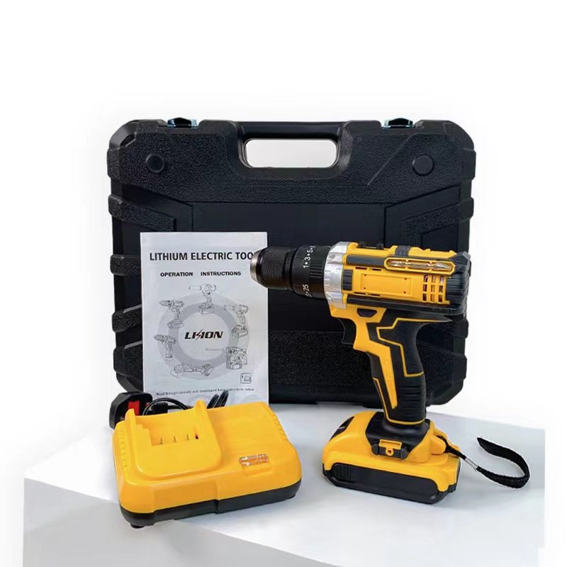 Multifunctional Electric Drill Set Hand-held Motor-operated Cordless Drill Power Drill Electric Screwdriver Power Tools