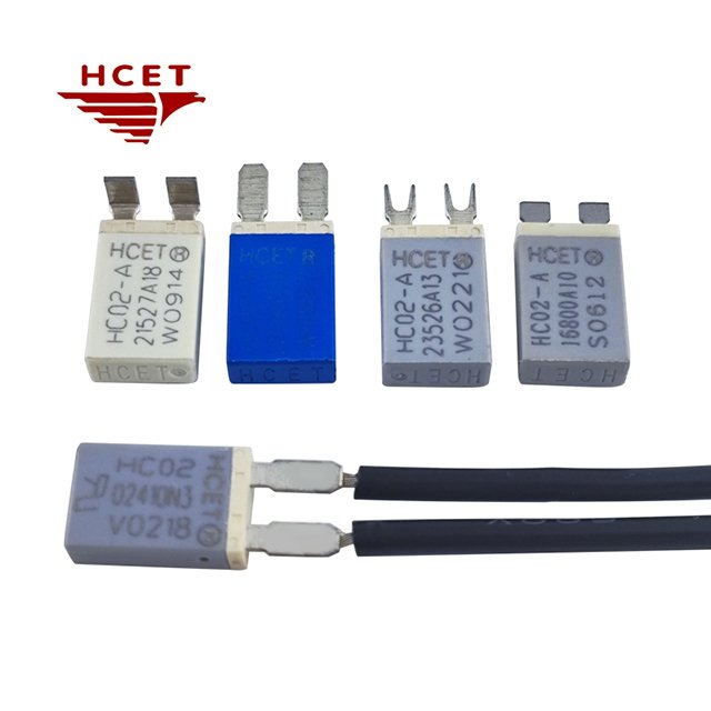 HC02 Series Replace Otter Motor Thermal Protector Thermal Cutout Switch for DC Automotive Motors