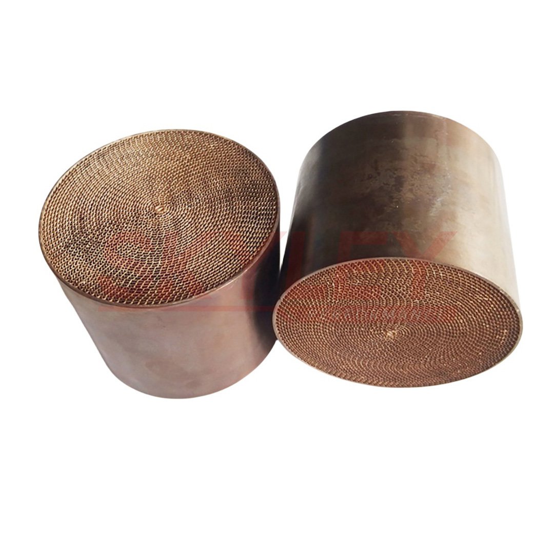 Skyley Motor Vehicle Catalytic Converter Matrix Three-way Catalytic Converter Universal Honeycomb Metal 1 Piece Customized Mv30