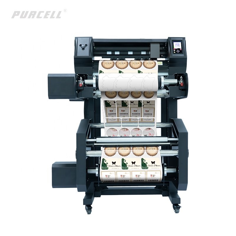 Smart Digital Roll to Roll Sticker Label Kiss Cutting Machine Automatic Contour with CCD Camera Fast Speed Huge Force