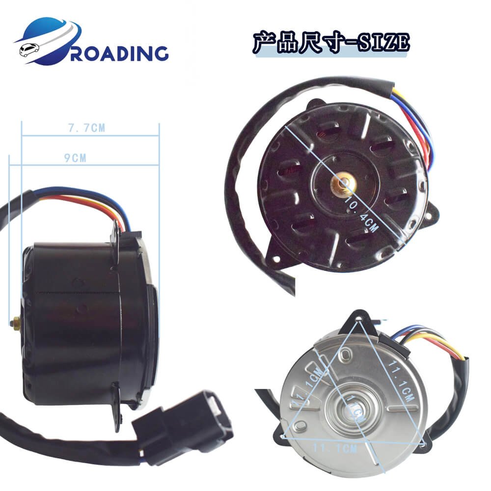 168000-4840 17120-61J20 Radiator Cooling Fan Motor for Suzuki APV / ERV CARRY Car Motor Fan