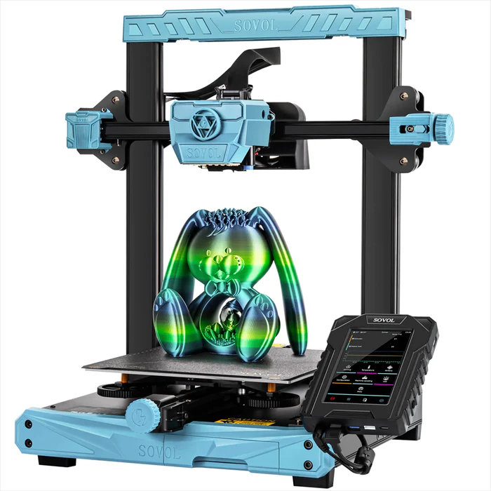 New Hot Sovol SV07 Plus Faster&Larger 3d Printer with 500mm/s, 300mm*300mm*350mm ,5.0 Inch Full Klipper 3D Printer FDM Tech