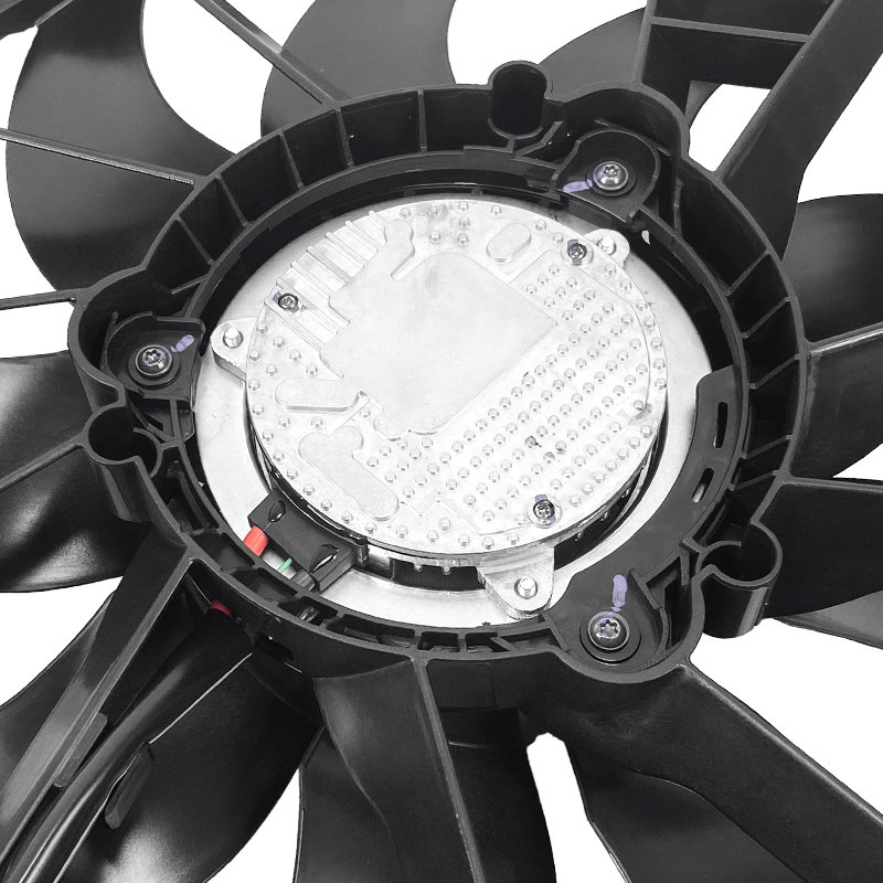 12V Car Radiator Motor Prices Electric Radiator Fan Auto Car Electric Radiator Cooling Fan for 17427534911 Fan 5 Series