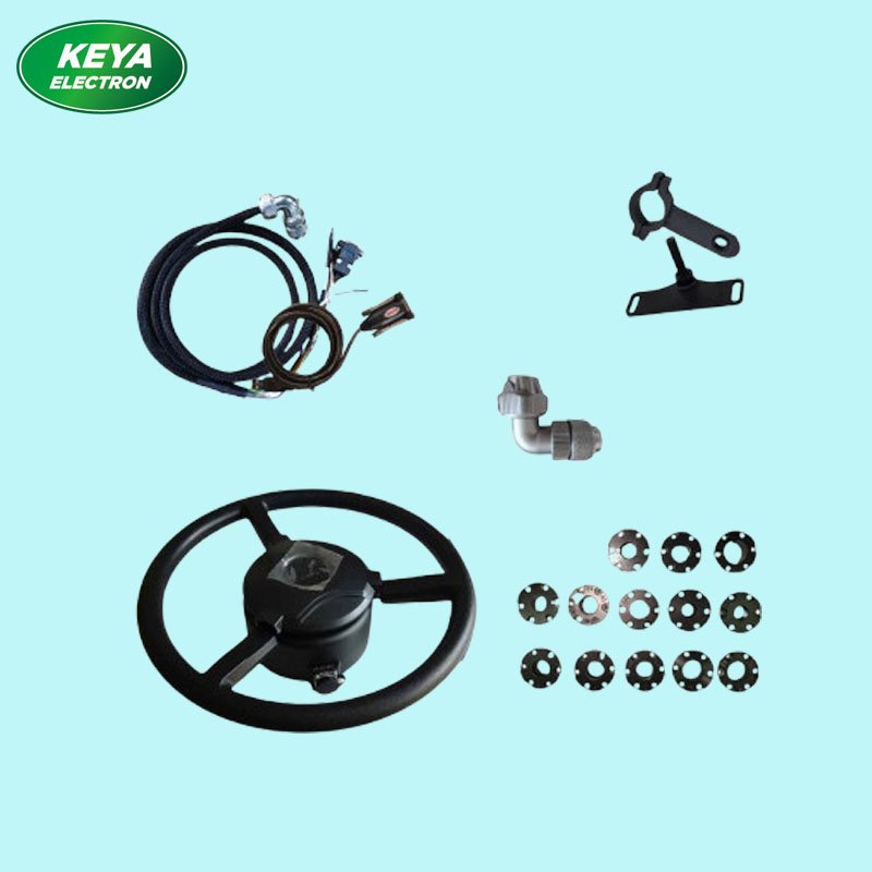 KEYA U-turn Auto-driving Tractor Auto Steering Wheel Kit for Precision Farming Machinery Guiding GNSS System