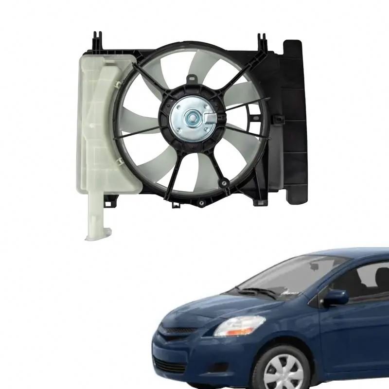 Auto Parts Radiator AC Condenser Cooling Fan Motor 16363-0T060 for TOYOTA Yaris 2008-2012 Cooling System for Body Parts