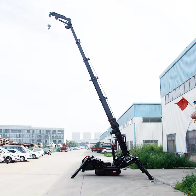 8ton 3ton Mini Lifting Spider Lifting Crawler Cranes 1.2ton Crawler Spider Crane Machine for Construction
