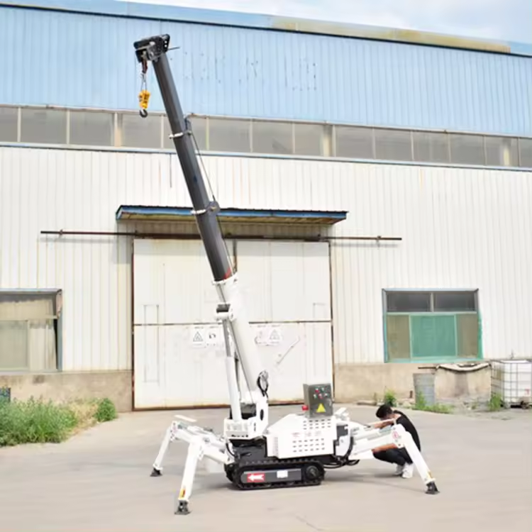 8ton 3ton Mini Lifting Spider Lifting Crawler Cranes 1.2ton Crawler Spider Crane Machine for Construction