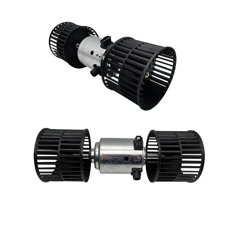 Car Air Conditioning System Auto AC Blower Motor for Hitachi 70 Dual Shaft Blower 24V