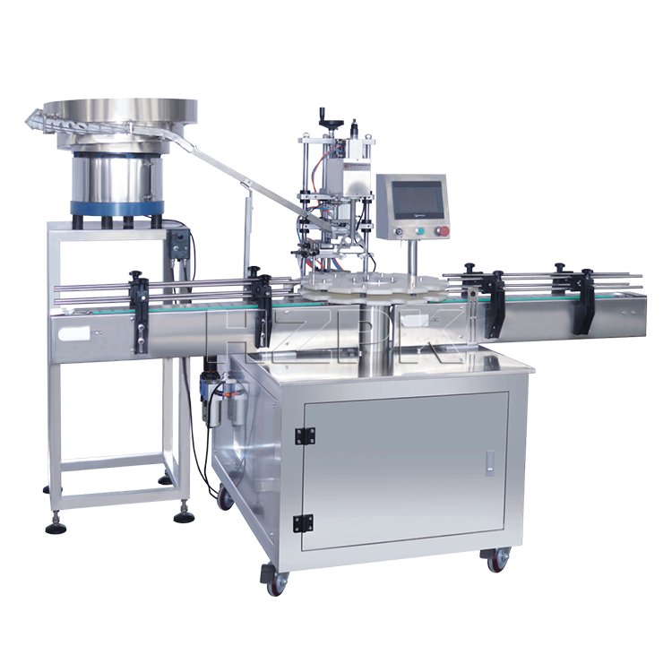HZPK Auto Bottle Bulk Lid Bowl Screw Cap Vibrating Table Capping Feeder Machine Motor Ordinary Product 220V 50-60hz Provided