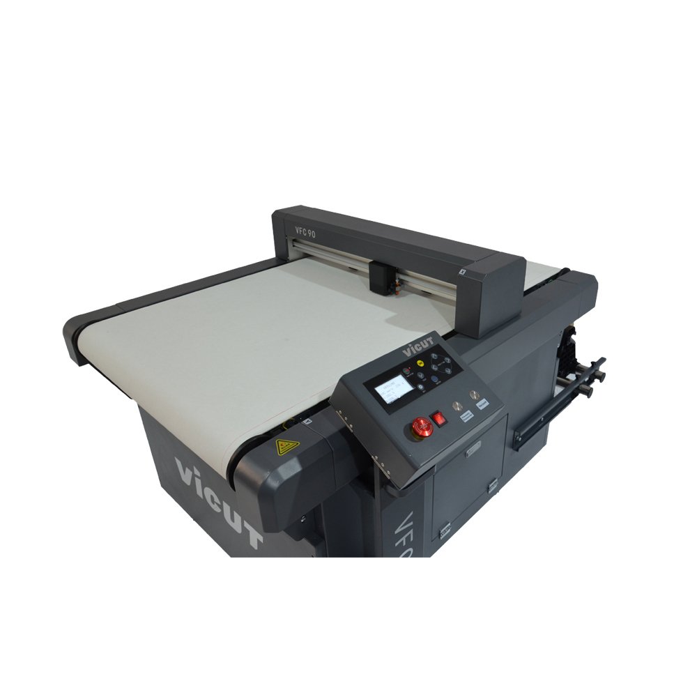 DTF PET Film Cutting Machine DTF Film Cutter PET PVC Film Magnetic Sticker Auto Feed Flatbed Cutter VFC90