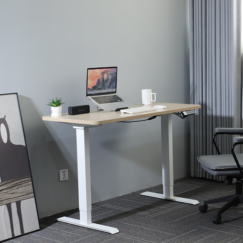 Dual Motor Sit/Stand Working Cost-Effective Sit Stand Desk Automatic Electric Lift Desk Adjustable Electric Standing Desk