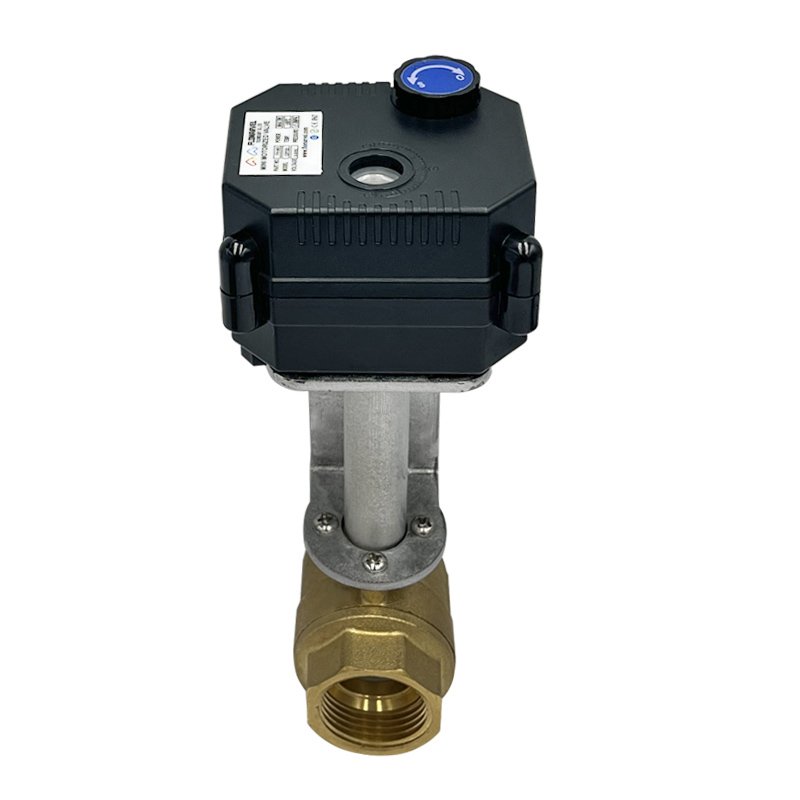 Remote Control 1/4 3/4 1 Inch 12v Electric Motorised Quick air Water Shut off Ball Valve High Temperature Version Available