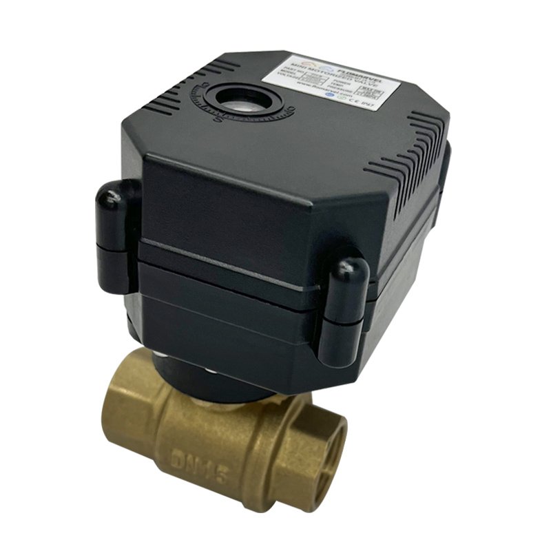 Remote Control 1/4 3/4 1 Inch 12v Electric Motorised Quick air Water Shut off Ball Valve High Temperature Version Available