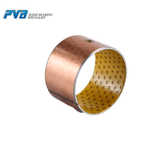 MX-H Bearings SF-2X Pre-Lubricated Sliding Bearings DX Plain Bearings Grease Lubricated Multilayer Composite Bushing Factory