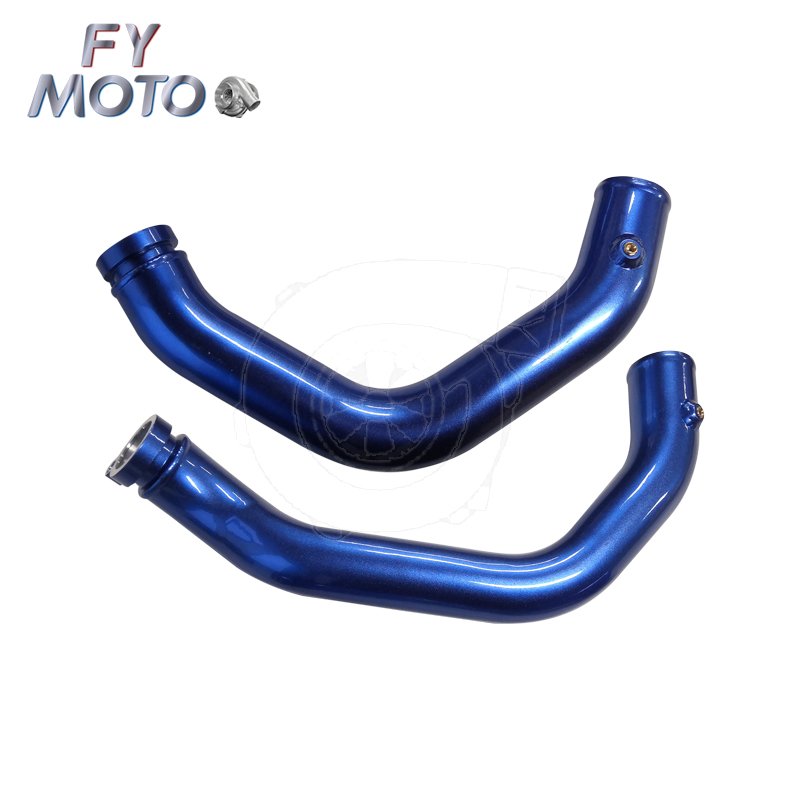 Baking Paint Blue M PERFORMANCE Boost Pipe& Charge Pipe for BM*W M3 M4 S55 Engine 2015-2019