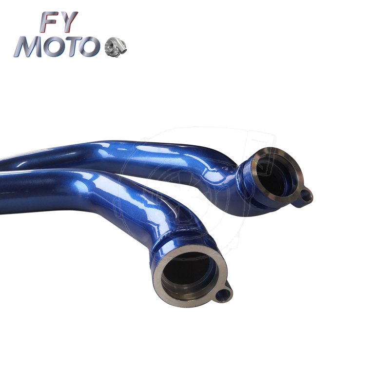 Baking Paint Blue M PERFORMANCE Boost Pipe& Charge Pipe for BM*W M3 M4 S55 Engine 2015-2019