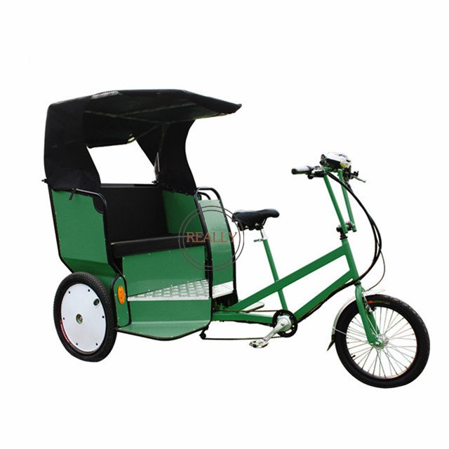 Oem Customized Electric Pedicab Rickshaw Three Wheels Cargo Bike Trike Adult Passenger Tricycle