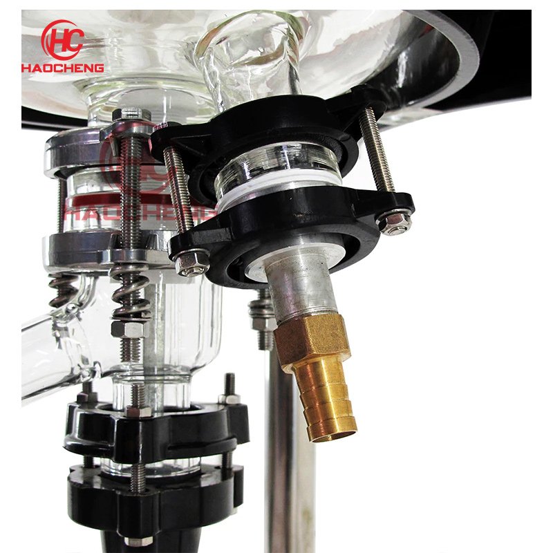 50l Auto Lifting Crystallization Puricication Jacketed Glass Reactor