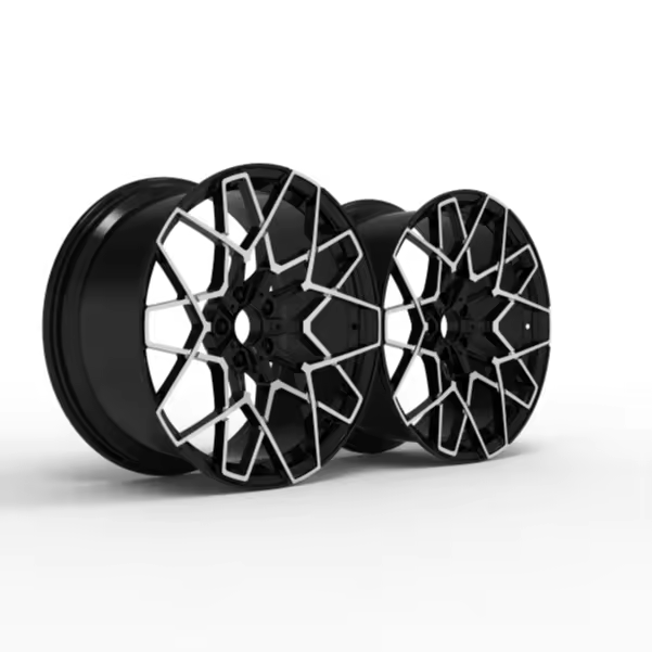 Forged Wheel Custom Car Wheel 2022 Hot Sale Aluminum Alloy Wheel Bright Black for Audi Car Rims Aviation Aluminum Alloy