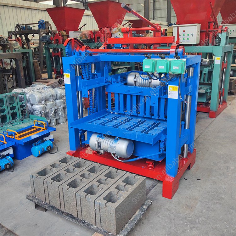 South Africa Making Bricks Machine Manual Hollow Concrete Block Making Machine Fly Ash Building Brick Making Machinery in Congo