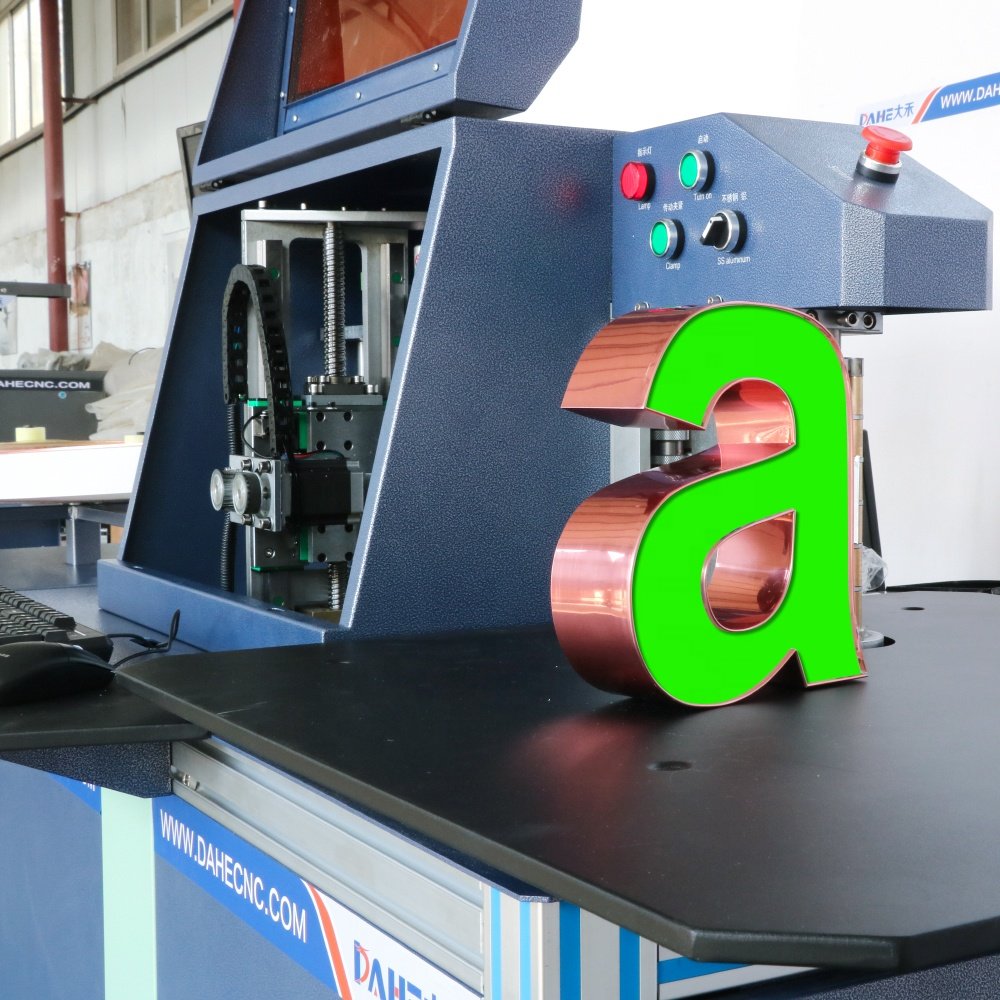 DH-8150 China Letter Bender Neon Sign Making Machine and Cnc Channel Letter Bending Machines with Auto Adjust Cutting Depth