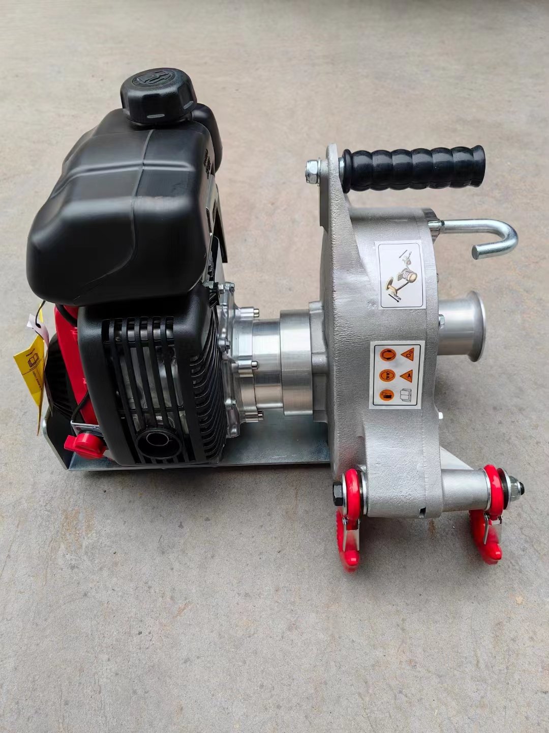Portable Gasoline Winch Capstan 1000kgs Pulling Capacity GXH-50 Engine with Automatic Clutch
