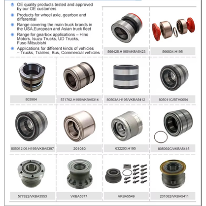FAG Truck Wheel Hub Bearing 566427H195 fag Original Product for MERCEDES-BENZ Scania, Volvo Truck Hubs