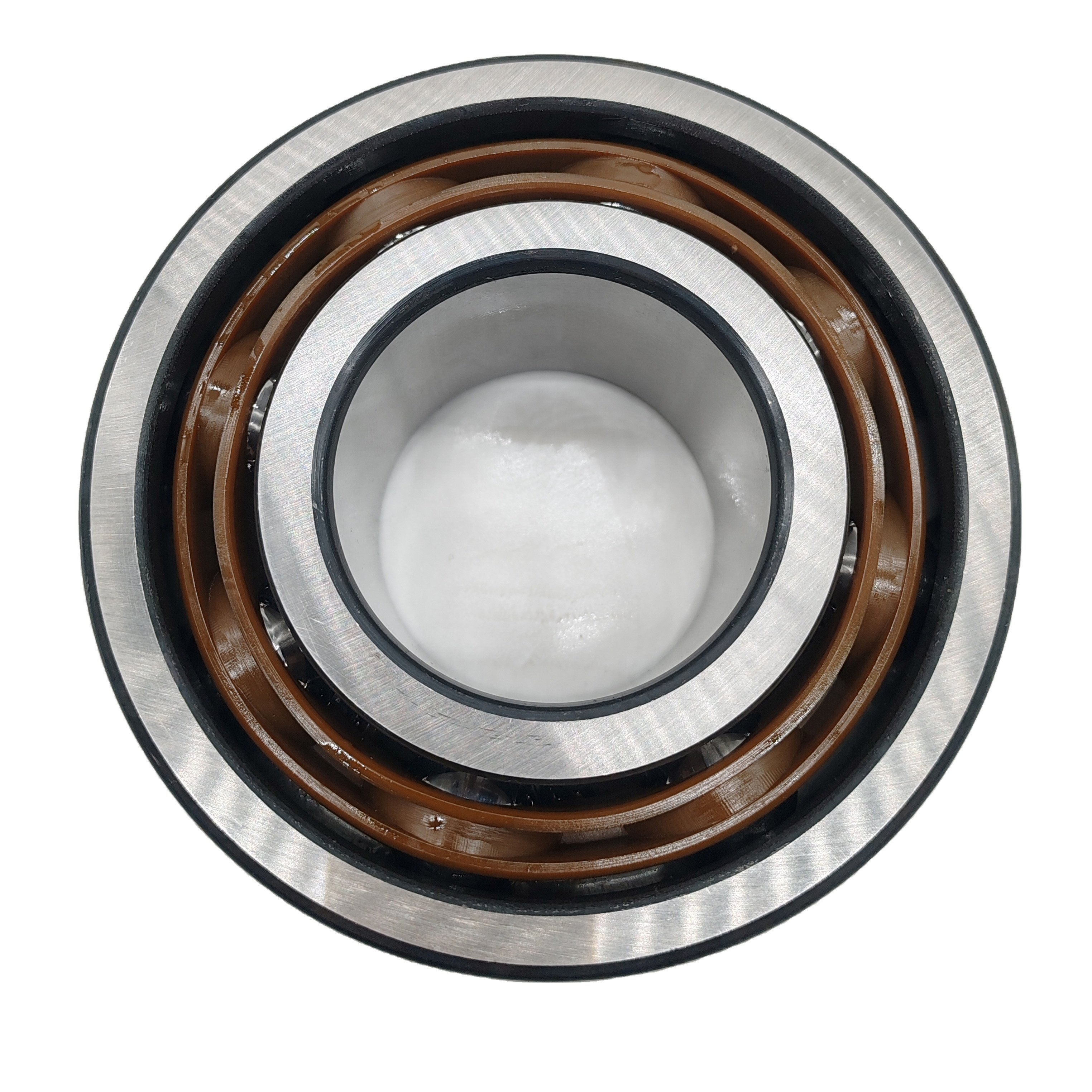 QJ109EZ Auto Bearing Single Row Angular Contact Ball Cylindrical Structure Roller Type for Hotels Restaurants SIZE 40x75/80x16mm