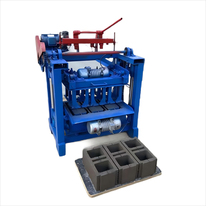 Small Semi-Automatic Interlocking Fly Ash Brick Making Machine Engine Core Component for Hollow Block Production
