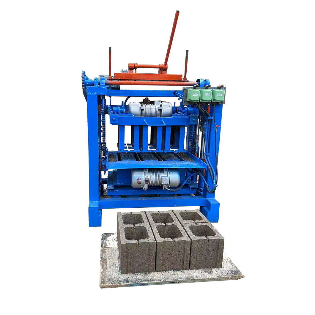 Small Semi-Automatic Interlocking Fly Ash Brick Making Machine Engine Core Component for Hollow Block Production